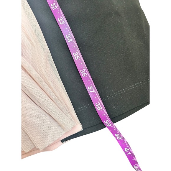 JS Collections Black Pink Lace Pleated Maxi Gown Formal Evening Dress - Picture 9 of 14